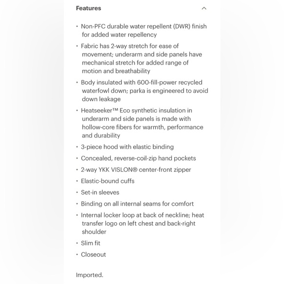 ☃️NORTHFACE BELLEVIEW DOWN PARKA☃️ - Picture 13 of 15